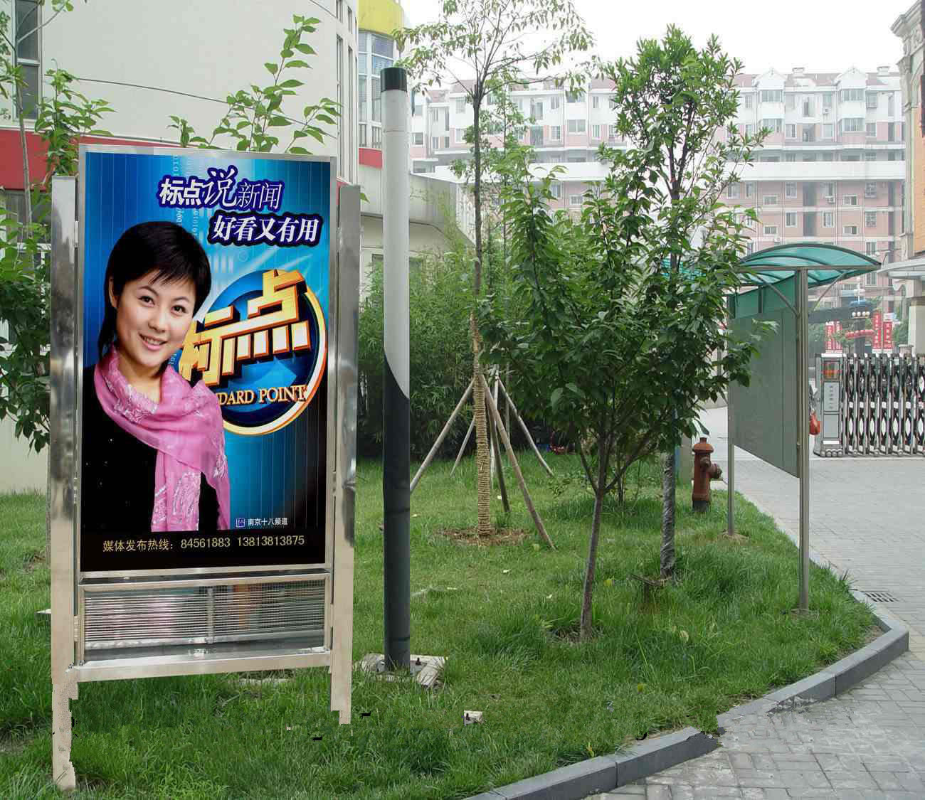 上海楼宇墙体广告